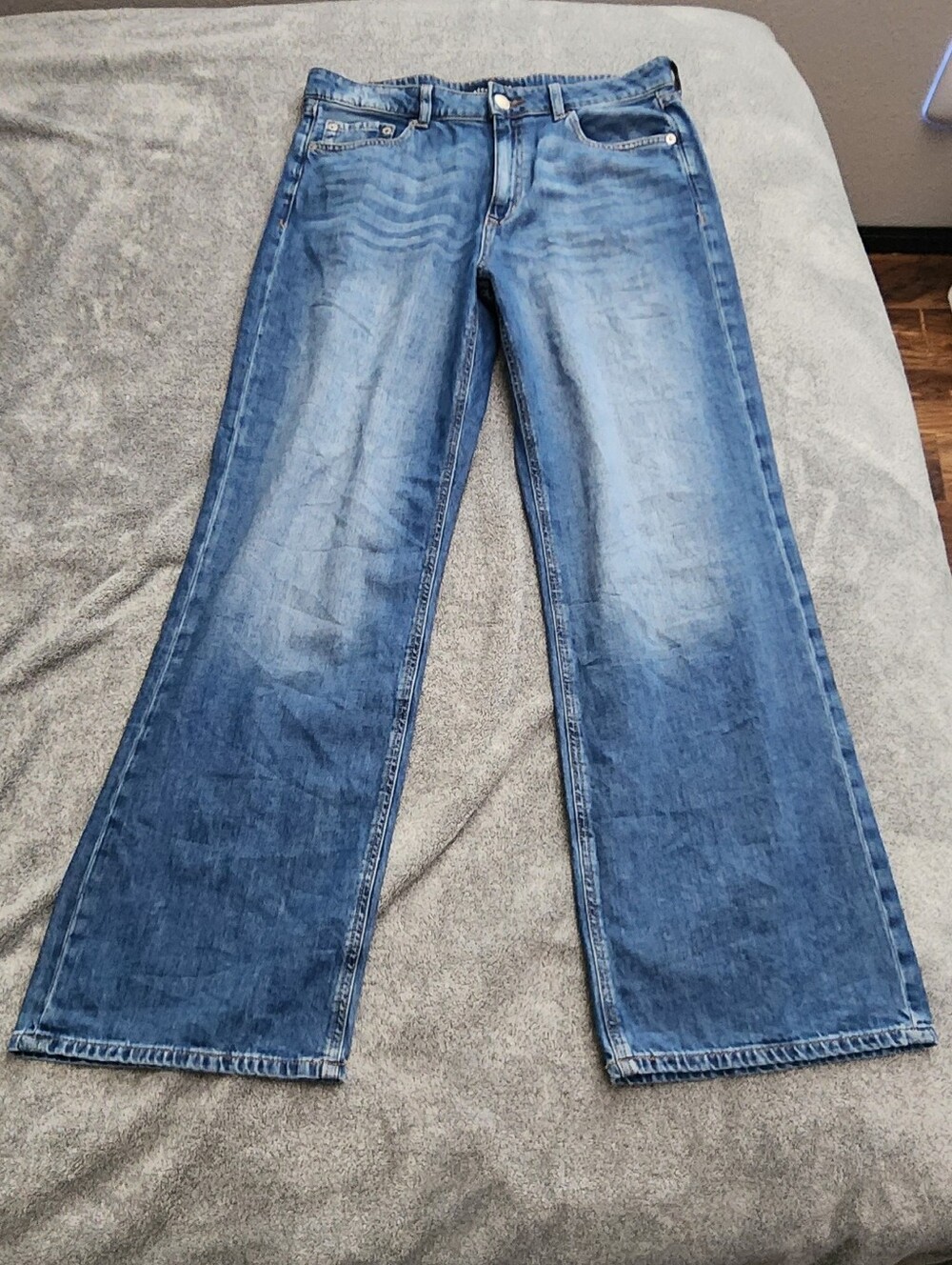 Aéropostale High Rise Wide Leg Jeans Women’s Size 12 Boho, Streetwear